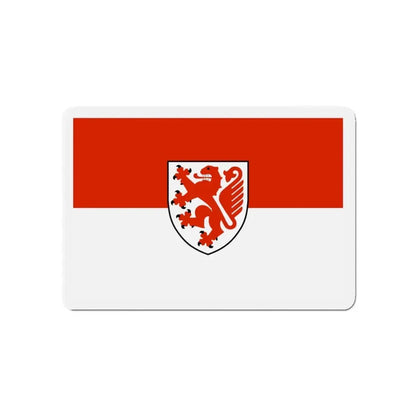 Flag of Braunschweig Germany - Refrigerator Magnet 4 Inch - The Sticker Space