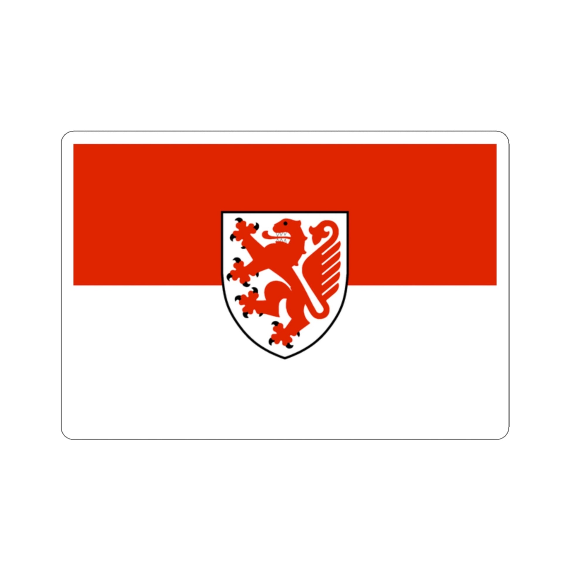 Flag of Braunschweig Germany STICKER Vinyl Die-Cut Decal-2 Inch-The Sticker Space