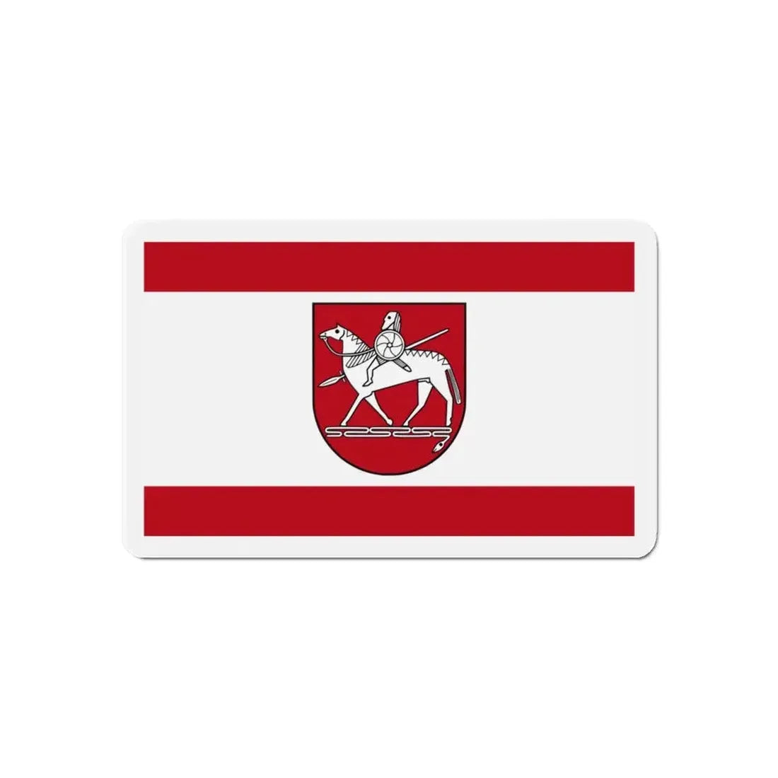 Flag of Börde Germany - Refrigerator Magnet 6 Inch - The Sticker Space