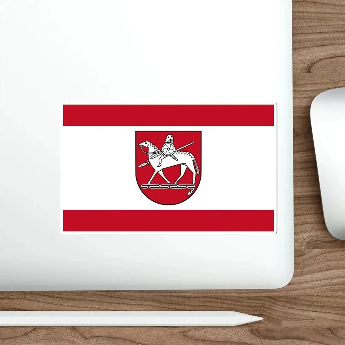 Flag of Börde Germany STICKER Vinyl Die-Cut Decal - The Sticker Space