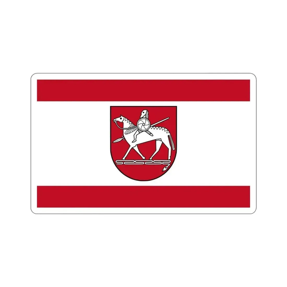 Flag of Börde Germany STICKER Vinyl Die-Cut Decal - The Sticker Space