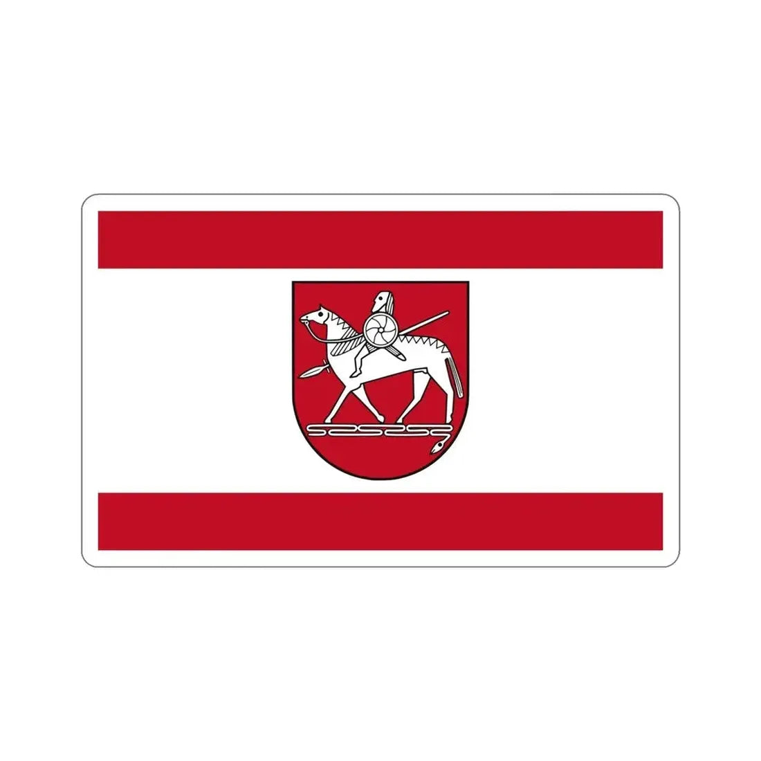 Flag of Börde Germany STICKER Vinyl Die-Cut Decal - The Sticker Space