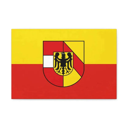 Flag of Breisgau Hochschwarzwald Germany - Canvas Wall Art - The Sticker Space