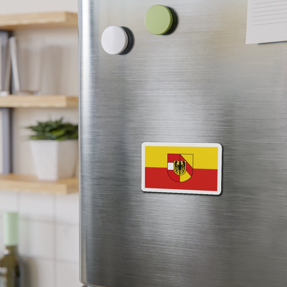 Flag of Breisgau Hochschwarzwald Germany - Die-Cut Magnet-The Sticker Space