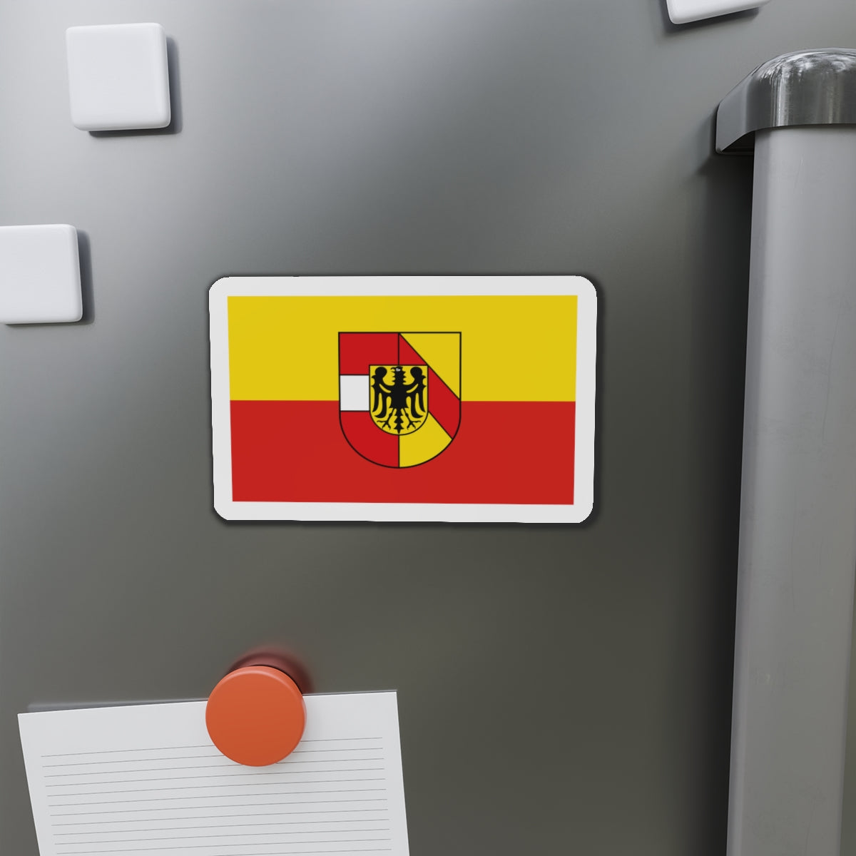 Flag of Breisgau Hochschwarzwald Germany - Die-Cut Magnet-The Sticker Space