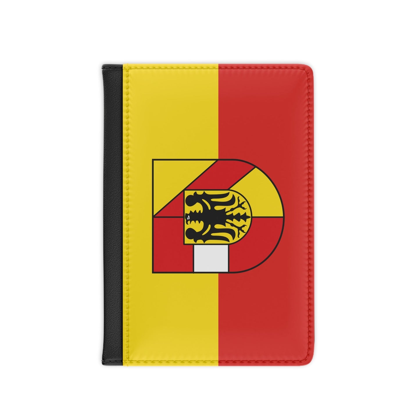 Flag of Breisgau Hochschwarzwald Germany - Passport Holder-3.9" x 5.8"-The Sticker Space