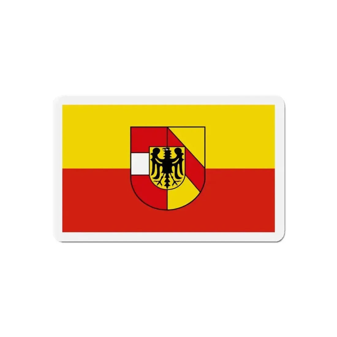 Flag of Breisgau Hochschwarzwald Germany - Refrigerator Magnet - The Sticker Space