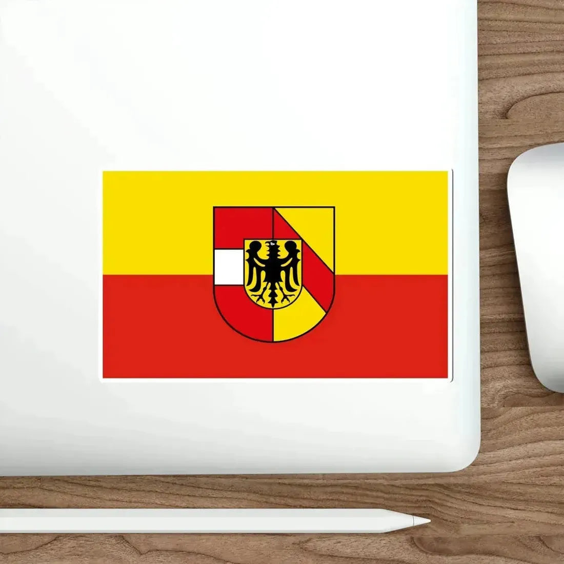 Flag of Breisgau Hochschwarzwald Germany STICKER Vinyl Die-Cut Decal - The Sticker Space