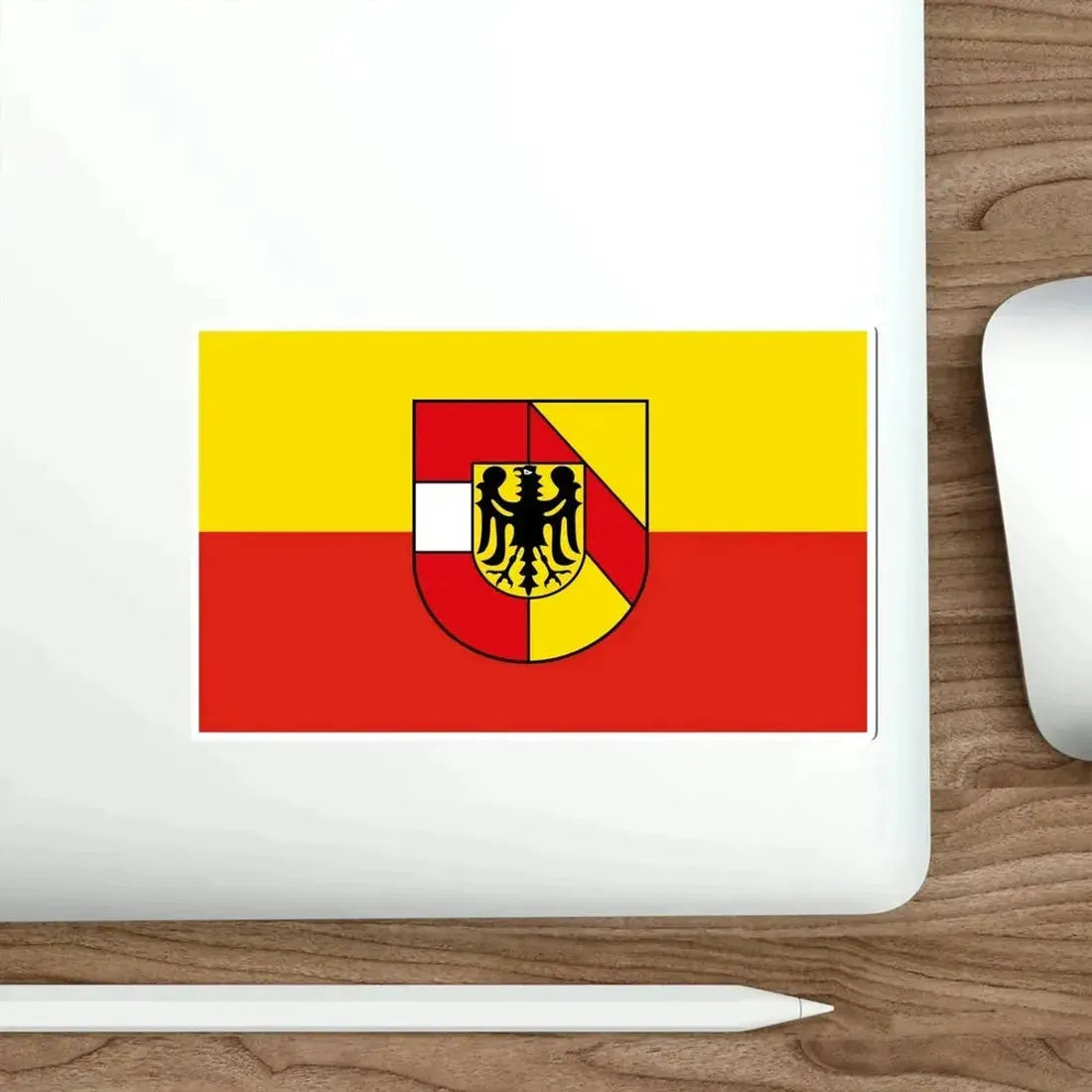 Flag of Breisgau Hochschwarzwald Germany STICKER Vinyl Die-Cut Decal - The Sticker Space