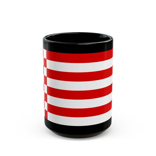 Flag of Bremen Germany - Black Coffee Mug-15oz-The Sticker Space