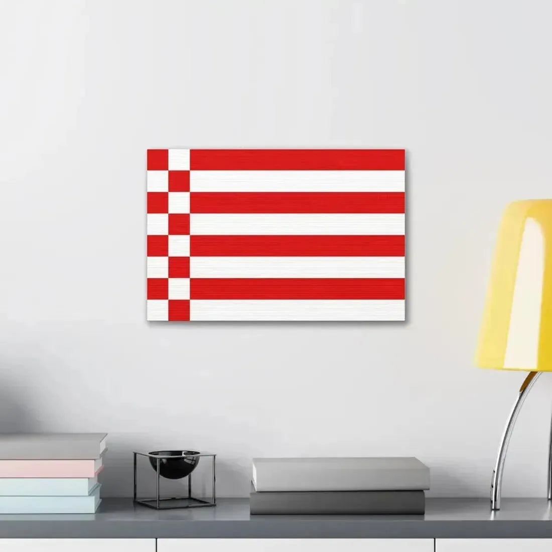 Flag of Bremen Germany - Canvas Wall Art - The Sticker Space