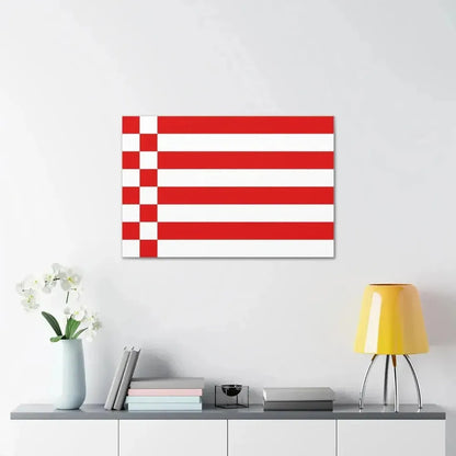 Flag of Bremen Germany - Canvas Wall Art - The Sticker Space