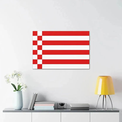 Flag of Bremen Germany - Canvas Wall Art - The Sticker Space