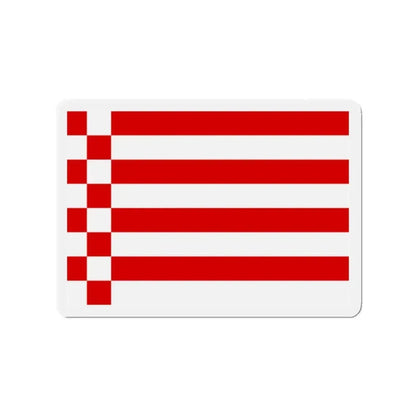 Flag of Bremen Germany - Refrigerator Magnet 2 Inch - The Sticker Space