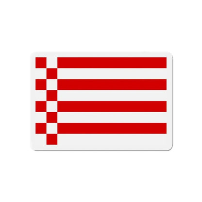 Flag of Bremen Germany - Refrigerator Magnet 4 Inch - The Sticker Space