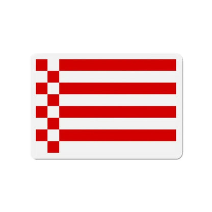 Flag of Bremen Germany - Refrigerator Magnet - The Sticker Space
