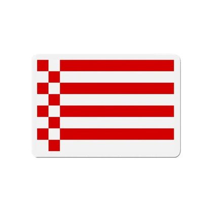Flag of Bremen Germany - Refrigerator Magnet - The Sticker Space