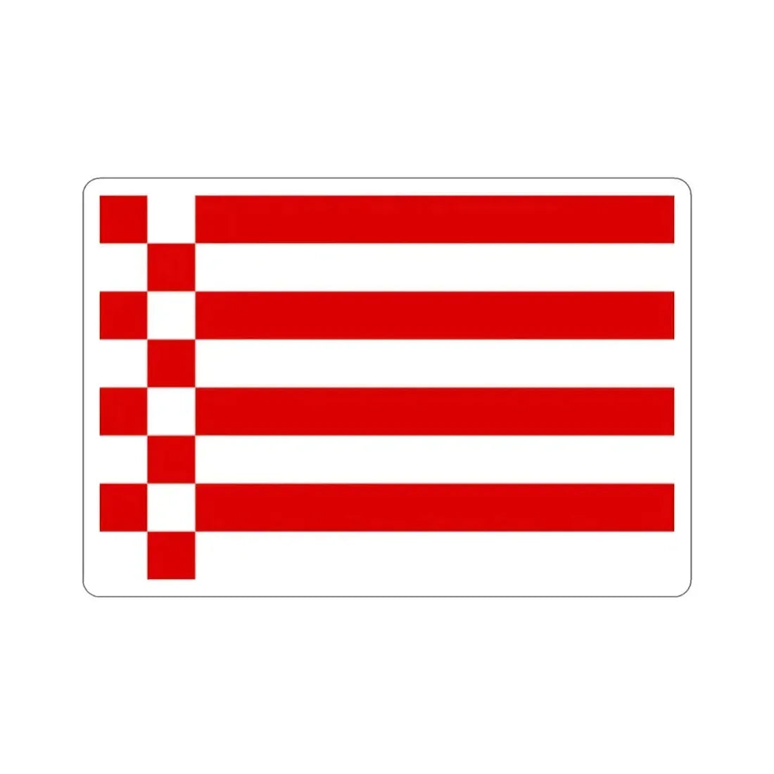 Flag of Bremen Germany STICKER Vinyl Die-Cut Decal 2 Inch - The Sticker Space