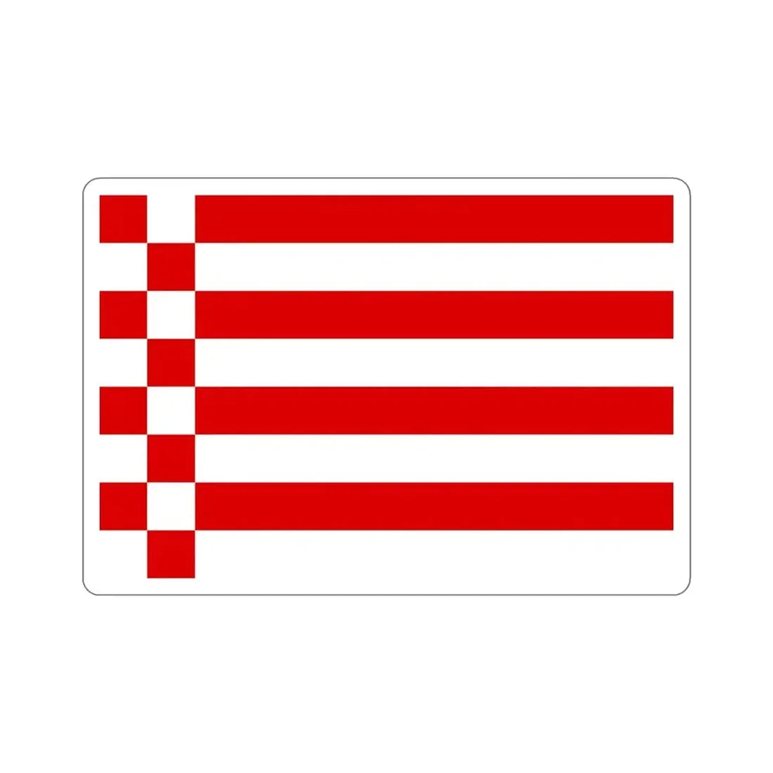Flag of Bremen Germany STICKER Vinyl Die-Cut Decal - The Sticker Space