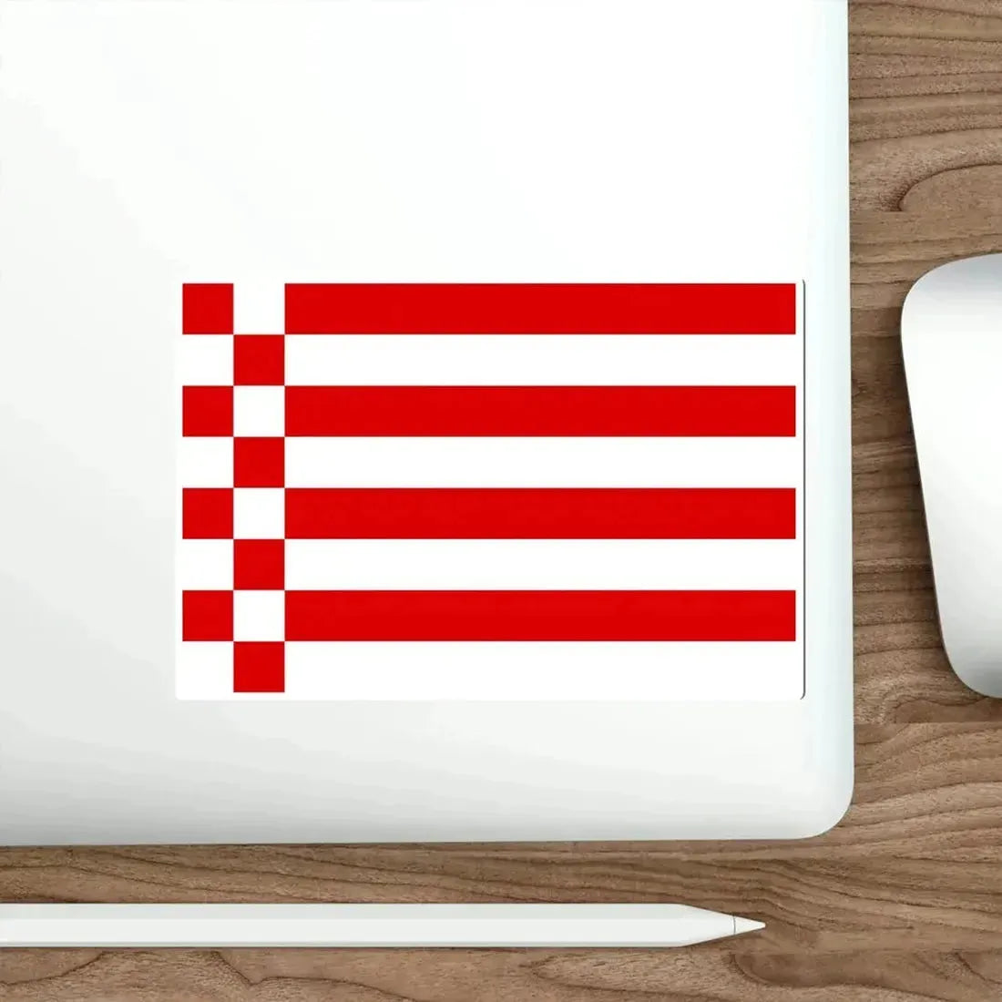 Flag of Bremen Germany STICKER Vinyl Die-Cut Decal - The Sticker Space