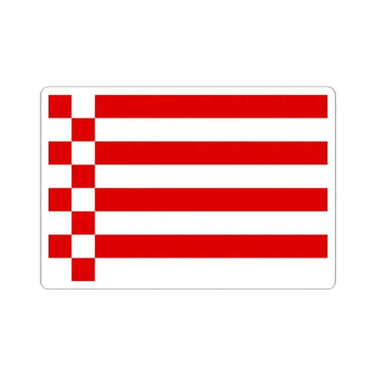 Flag of Bremen Germany - STICKER Vinyl Kiss-Cut Decal 2 Inch White - The Sticker Space