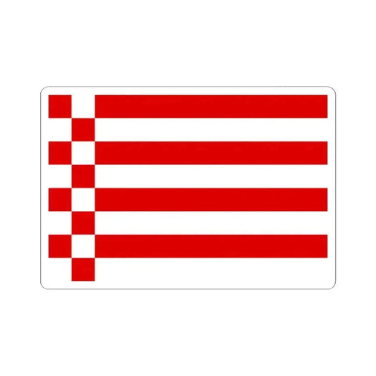 Flag of Bremen Germany - STICKER Vinyl Kiss-Cut Decal 2 Inch White - The Sticker Space