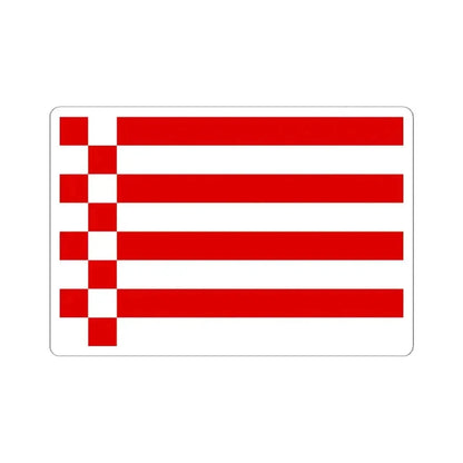 Flag of Bremen Germany - STICKER Vinyl Kiss-Cut Decal 6 Inch White - The Sticker Space