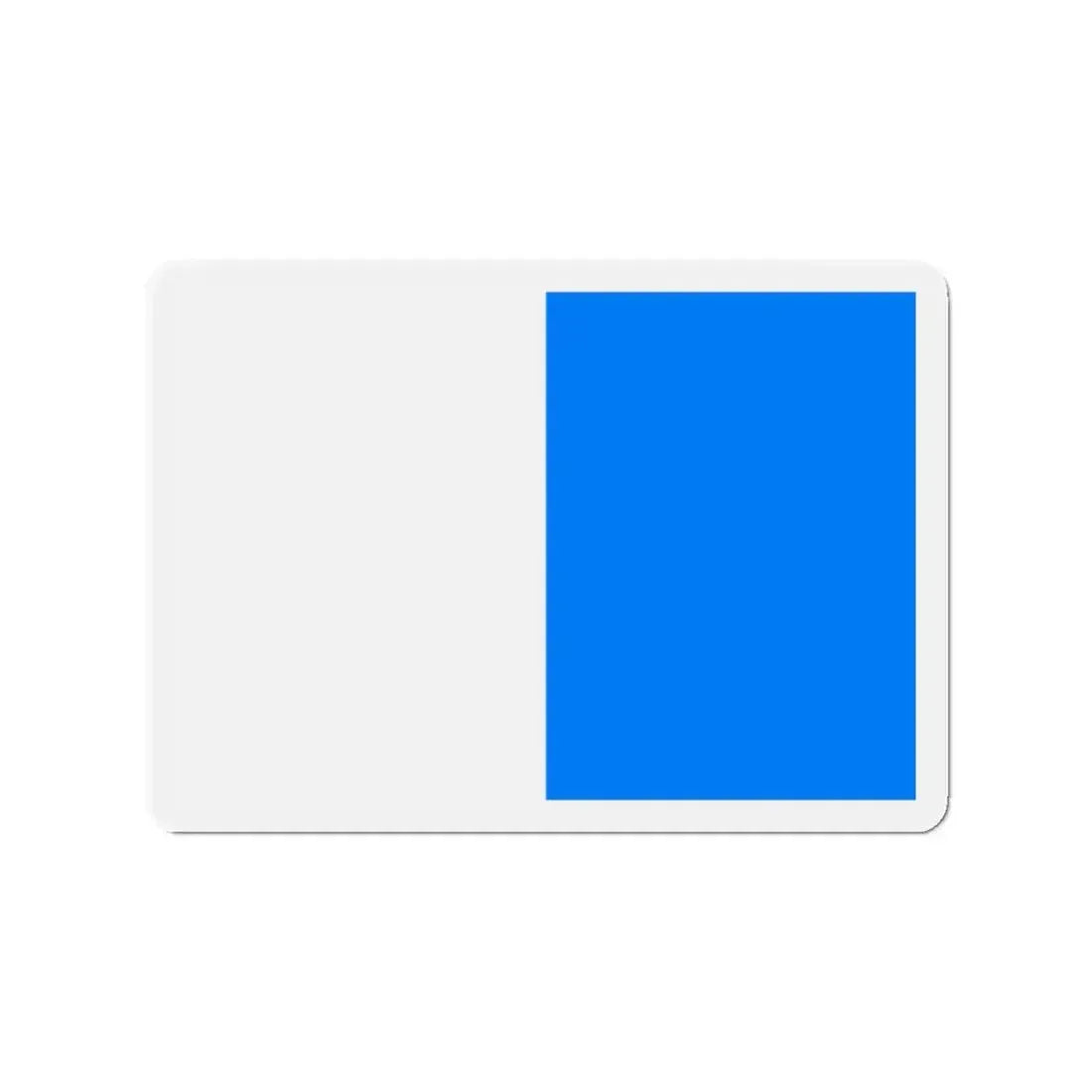 Flag of Brescia Italy - Refrigerator Magnet 2 Inch - The Sticker Space