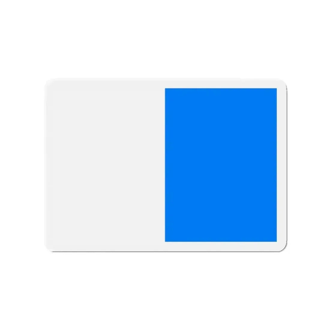 Flag of Brescia Italy - Refrigerator Magnet - The Sticker Space