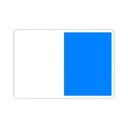 Flag of Brescia Italy - STICKER Vinyl Kiss-Cut Decal 4 Inch White - The Sticker Space