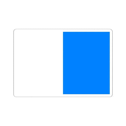 Flag of Brescia Italy - STICKER Vinyl Kiss-Cut Decal 6 Inch White - The Sticker Space