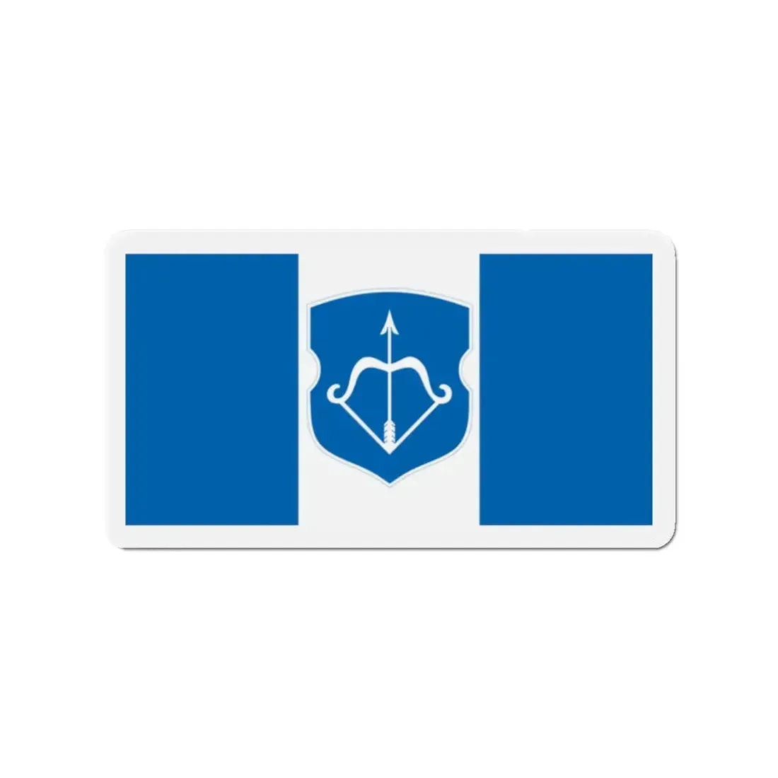 Flag of Brest Bieraście Russia - Refrigerator Magnet 2 Inch - The Sticker Space