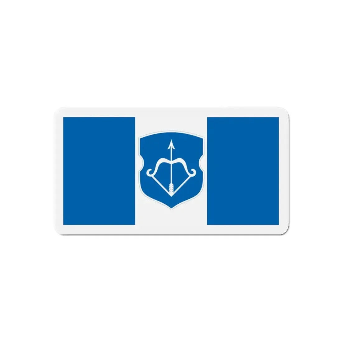 Flag of Brest Bieraście Russia - Refrigerator Magnet 6 Inch - The Sticker Space