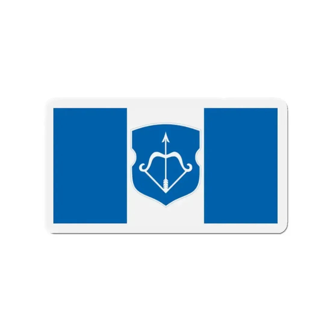 Flag of Brest Bieraście Russia - Refrigerator Magnet - The Sticker Space