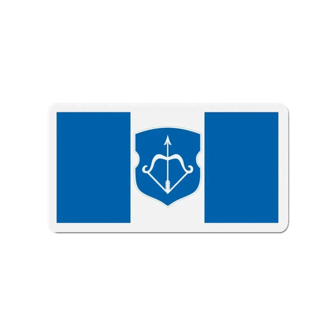 Flag of Brest Bieraście Russia - Refrigerator Magnet - The Sticker Space