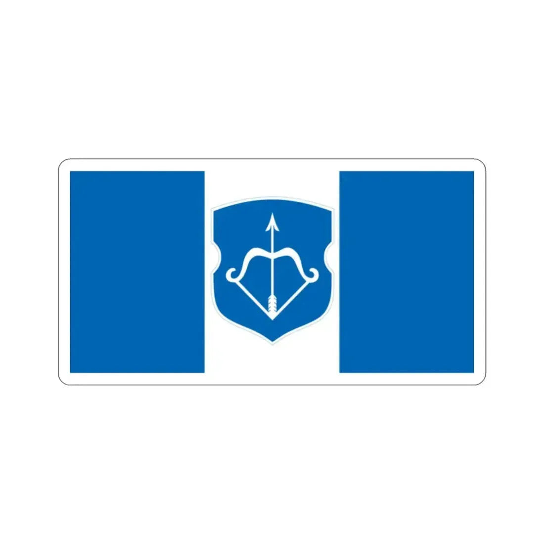 Flag of Brest  Bieraście Russia STICKER Vinyl Die-Cut Decal 2 Inch - The Sticker Space