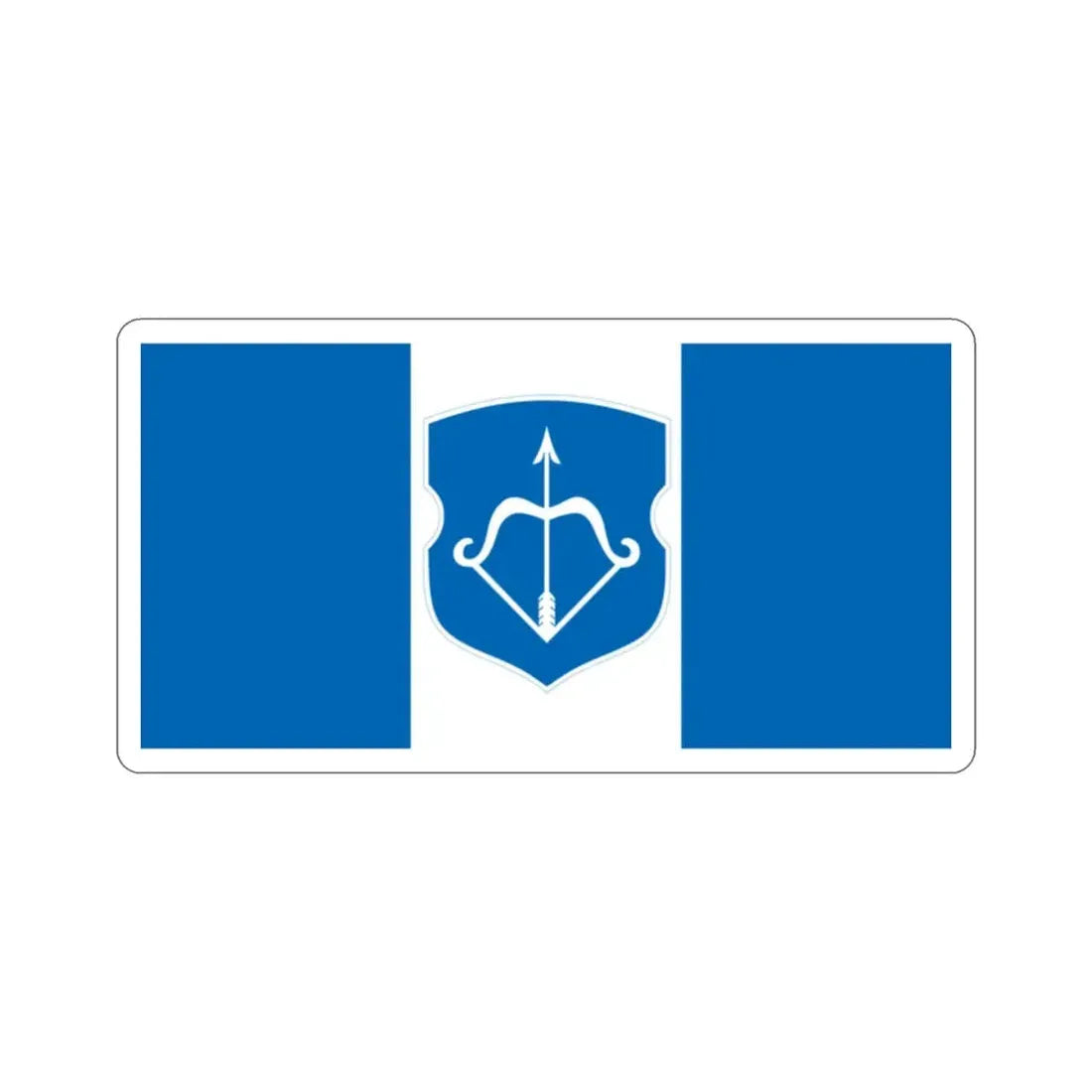 Flag of Brest  Bieraście Russia STICKER Vinyl Die-Cut Decal 2 Inch - The Sticker Space