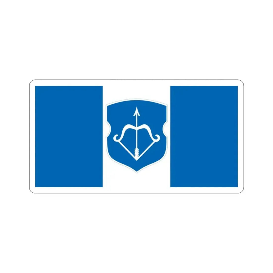 Flag of Brest  Bieraście Russia STICKER Vinyl Die-Cut Decal 3 Inch - The Sticker Space