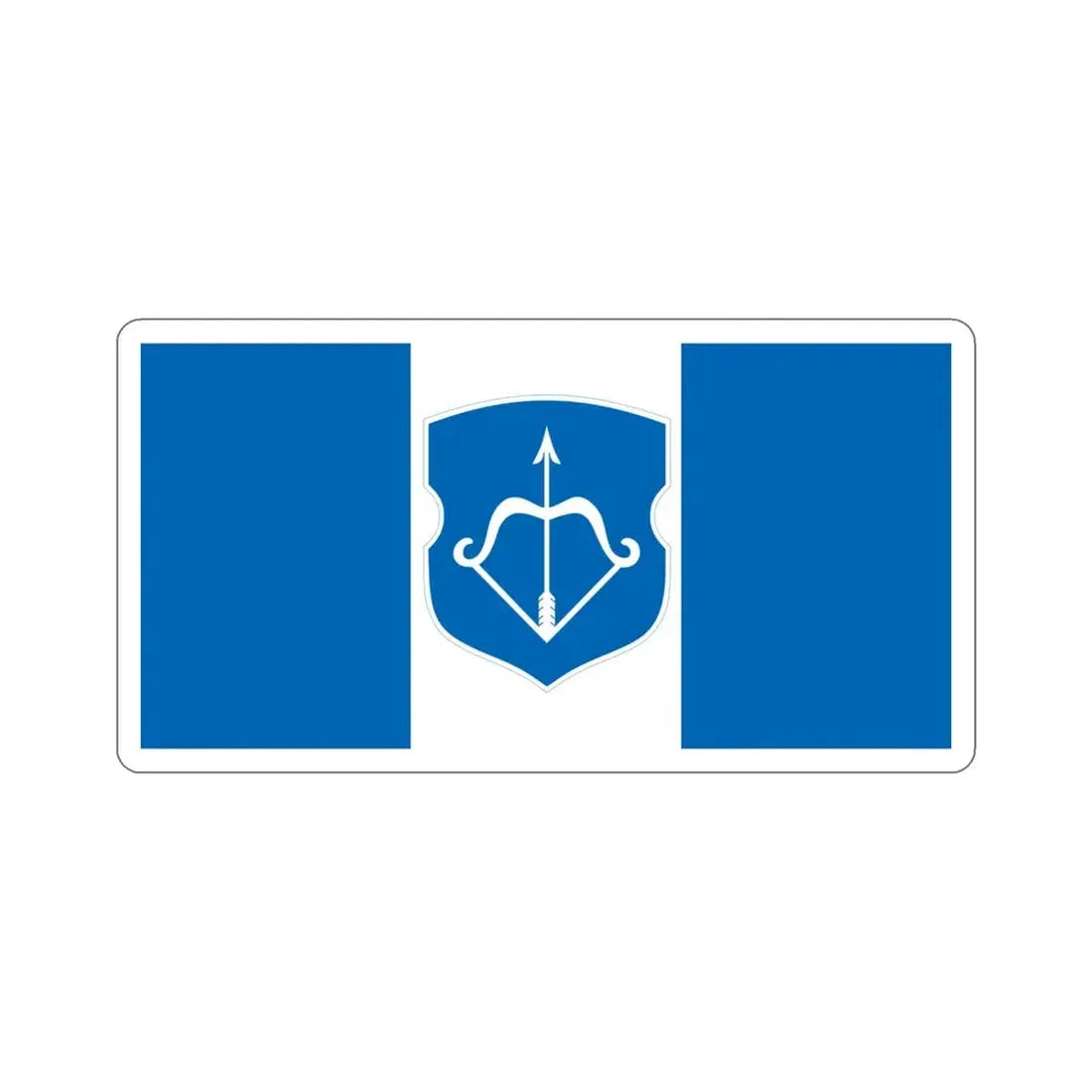 Flag of Brest  Bieraście Russia STICKER Vinyl Die-Cut Decal 4 Inch - The Sticker Space