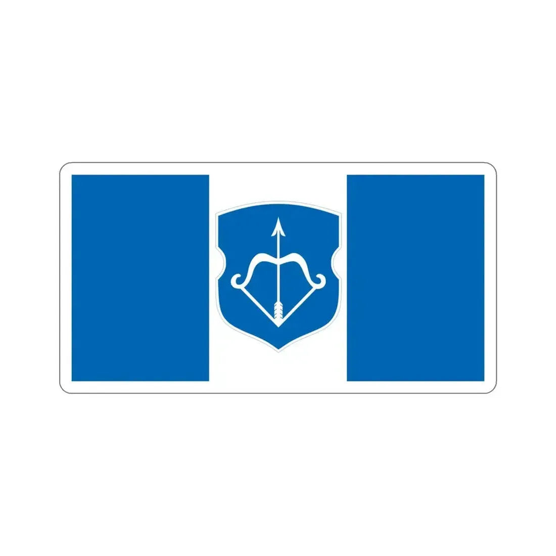 Flag of Brest  Bieraście Russia STICKER Vinyl Die-Cut Decal 5 Inch - The Sticker Space