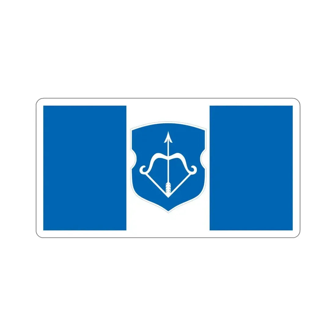 Flag of Brest  Bieraście Russia STICKER Vinyl Die-Cut Decal 5 Inch - The Sticker Space