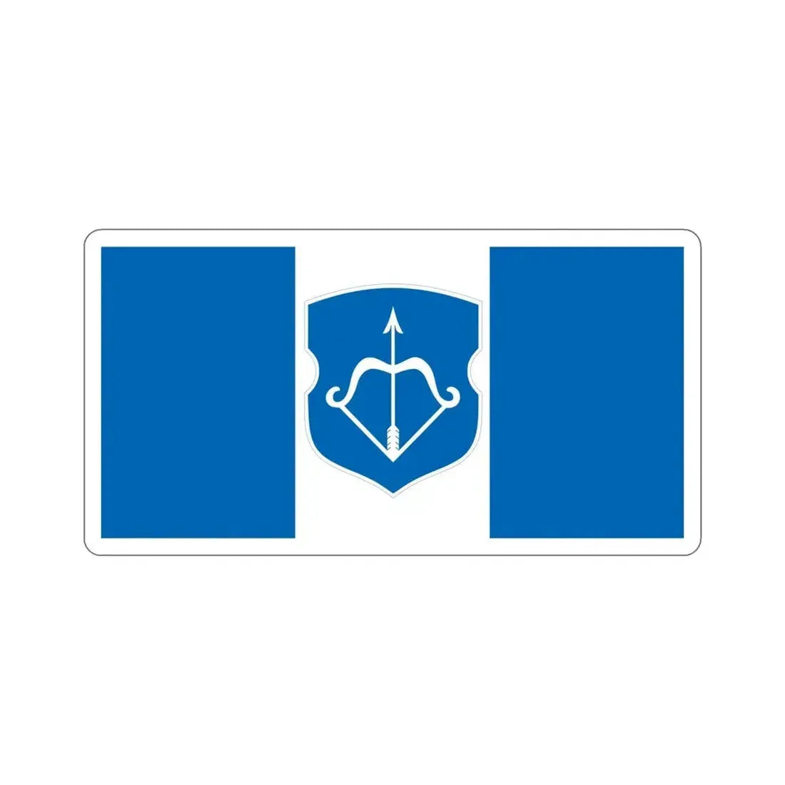 Flag of Brest  Bieraście Russia STICKER Vinyl Die-Cut Decal 6 Inch - The Sticker Space