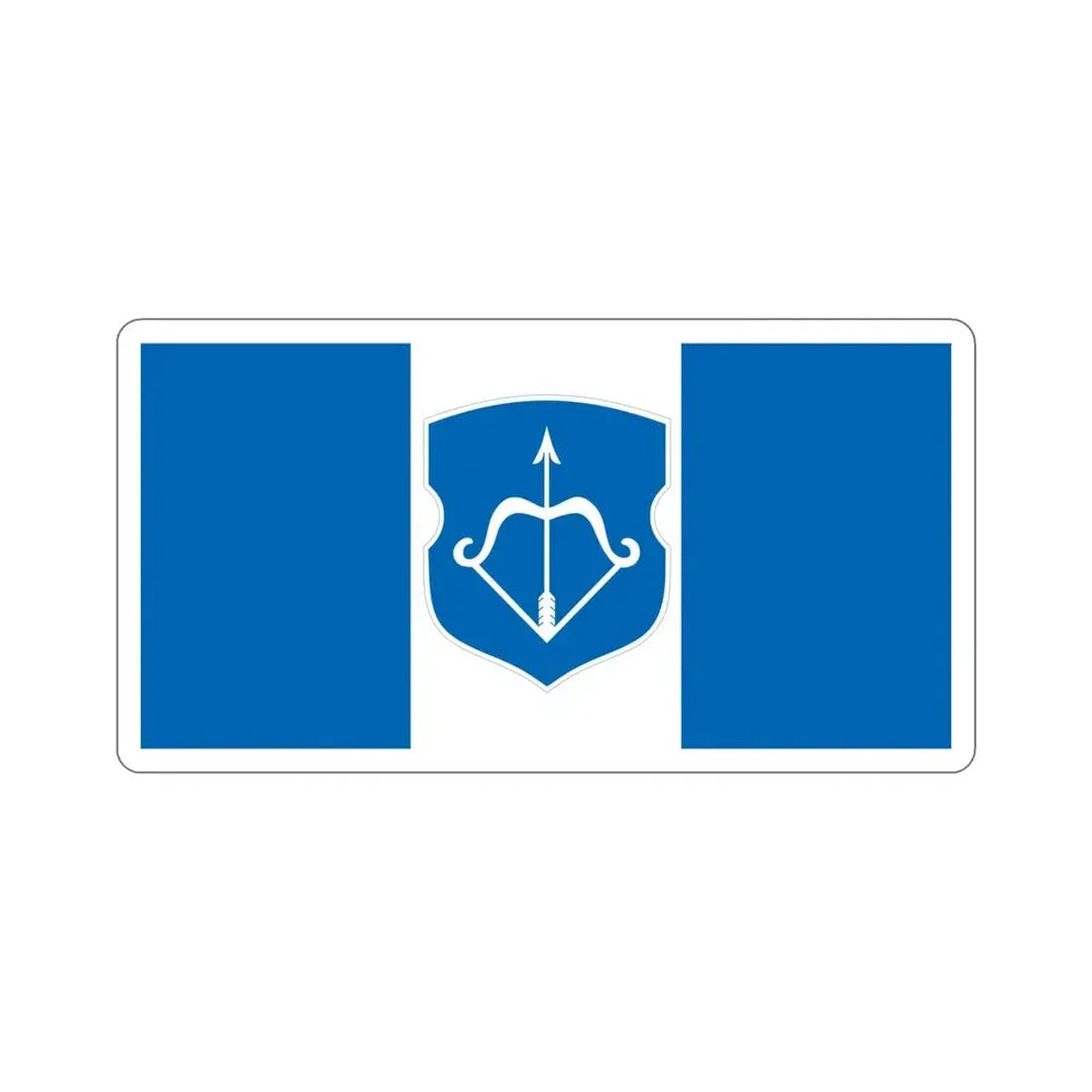 Flag of Brest  Bieraście Russia STICKER Vinyl Die-Cut Decal 6 Inch - The Sticker Space
