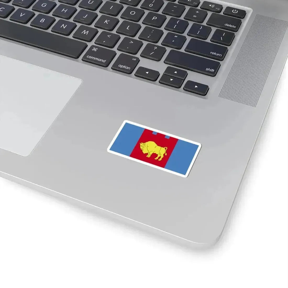 Flag of Brest Voblast Belarus (Belarus) STICKER Vinyl Kiss-Cut Decal - The Sticker Space