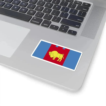 Flag of Brest Voblast Belarus (Belarus) STICKER Vinyl Kiss-Cut Decal - The Sticker Space