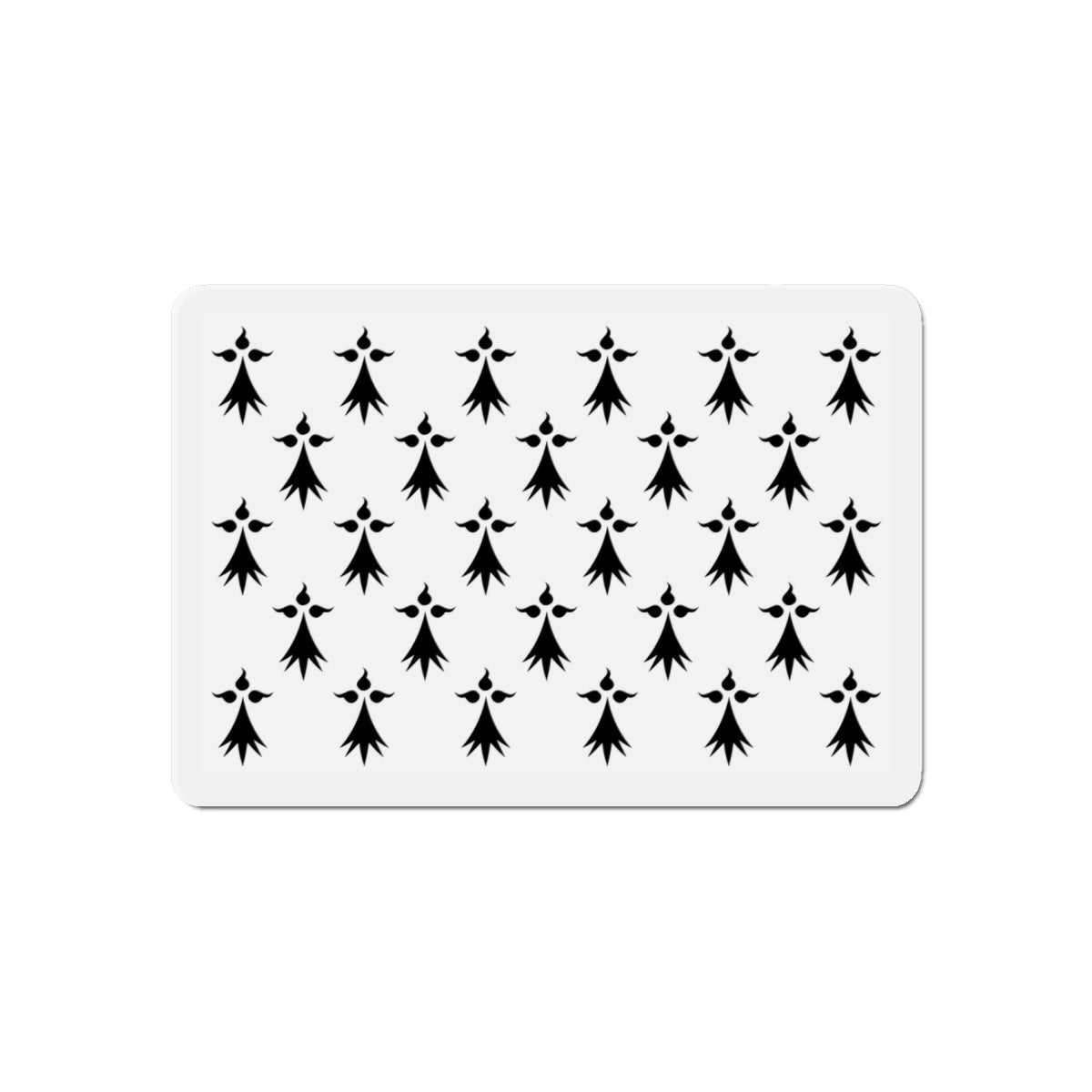 Flag of Bretagne 3 France - Die-Cut Magnet-6 × 6"-The Sticker Space