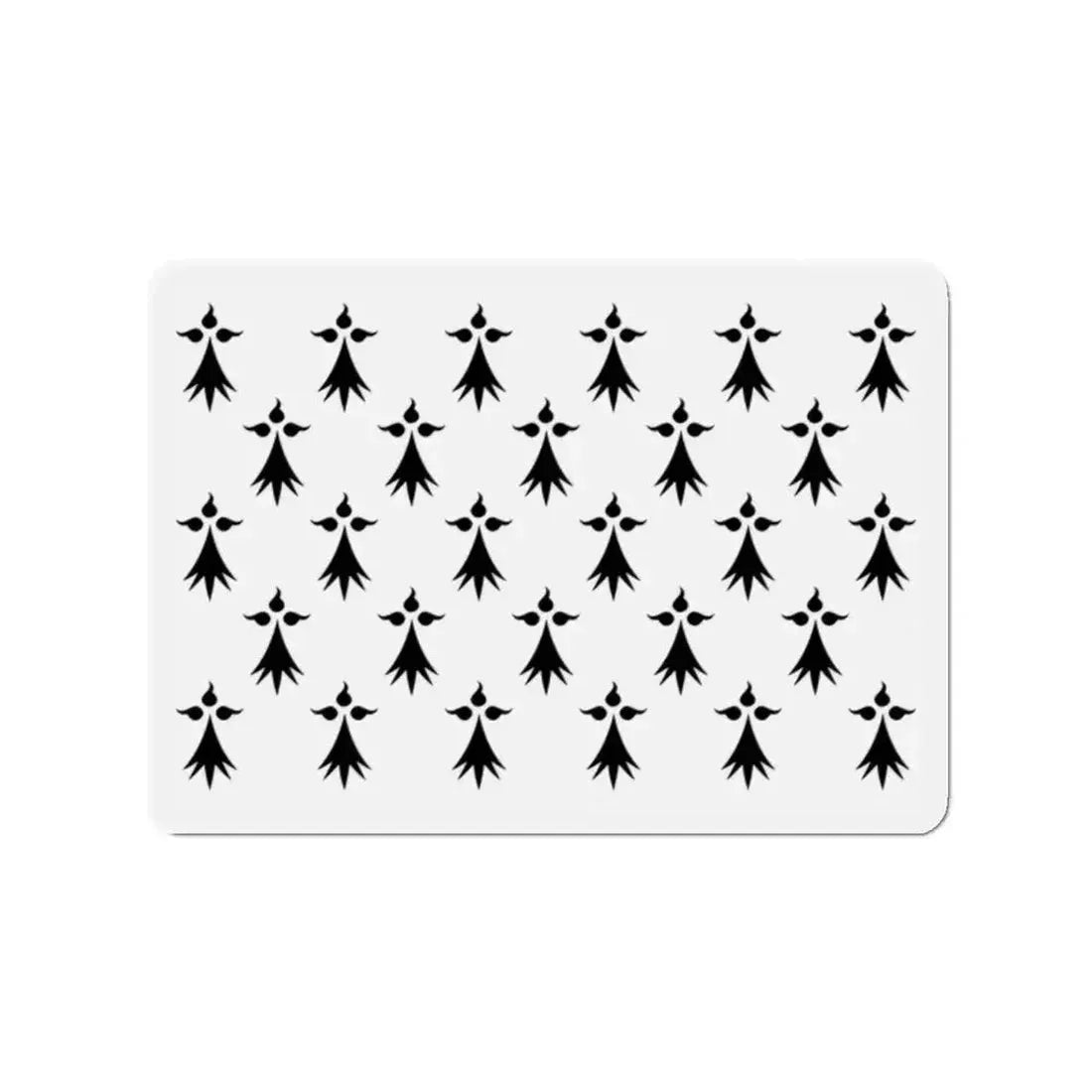 Flag of Bretagne 3 France - Refrigerator Magnet - The Sticker Space