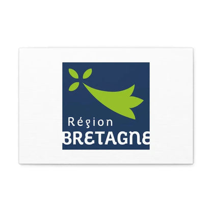 Flag of Bretagne France 2 - Canvas Wall Art 18″ x 12″ 1.25" - The Sticker Space