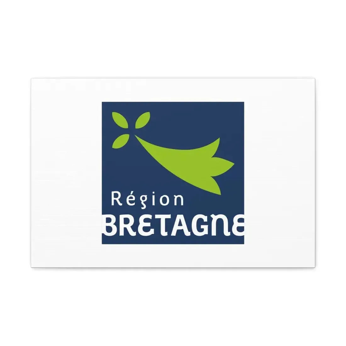 Flag of Bretagne France 2 - Canvas Wall Art 24″ x 16″ 1.25" - The Sticker Space