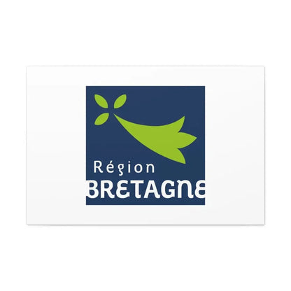 Flag of Bretagne France 2 - Canvas Wall Art 36" x 24" 1.25" - The Sticker Space